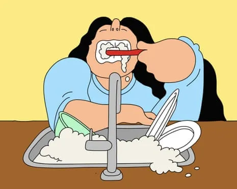 Must Our Flatmate Avoid Cleaning Her Toothbrush at the Kitchen Basin?